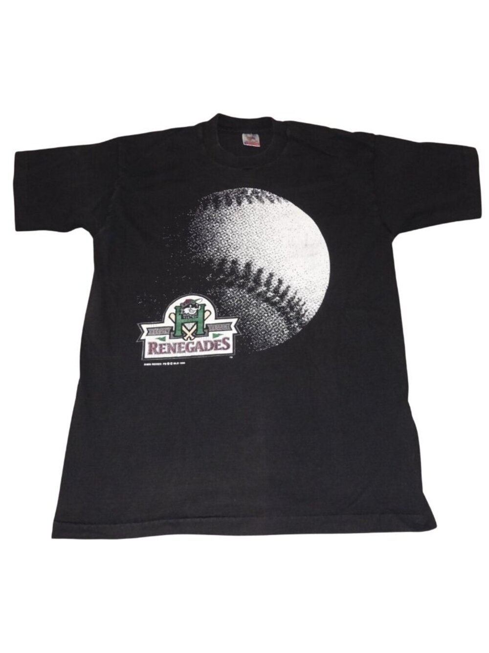 Vintage 1994 Hudson Valley Renegades T-Shirt Large MiLB Baseball 90s